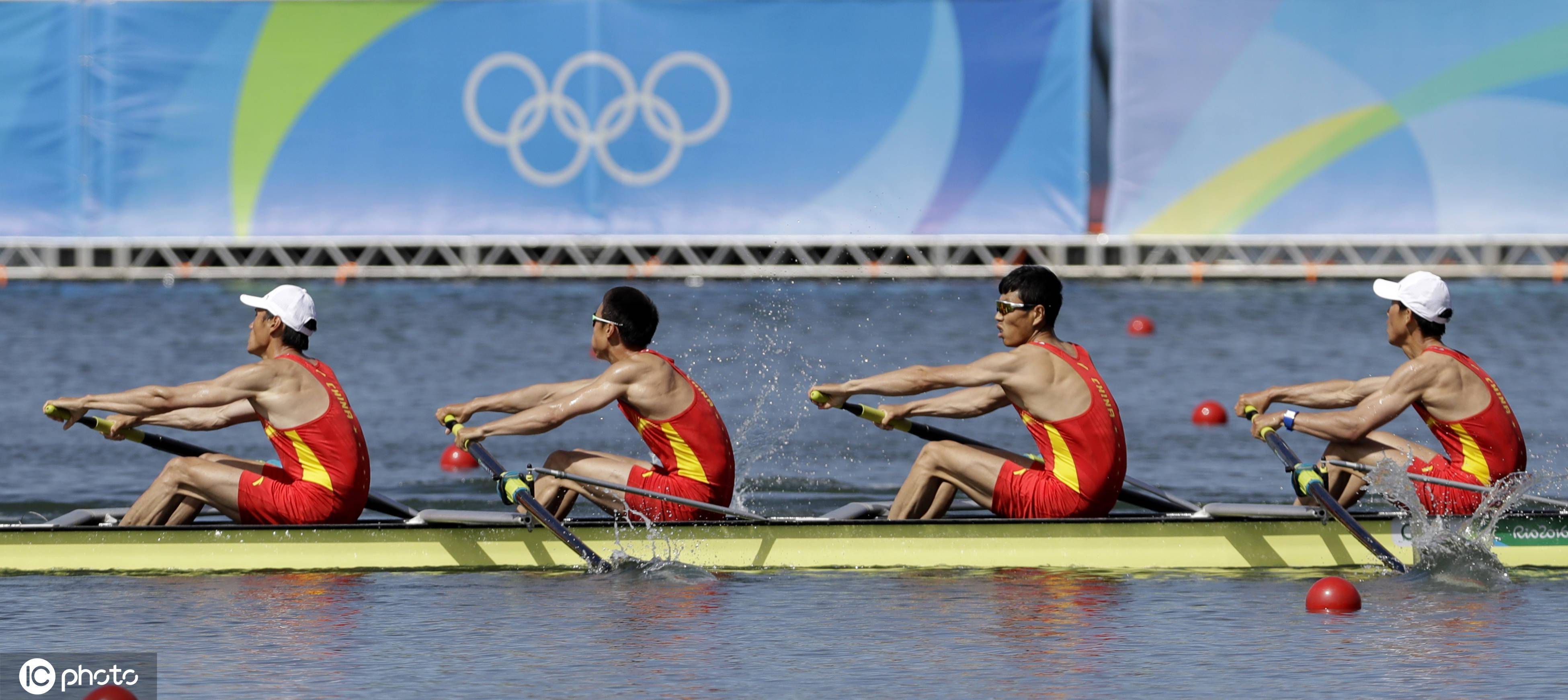 德国选手在赛艇项目中勇夺奖牌