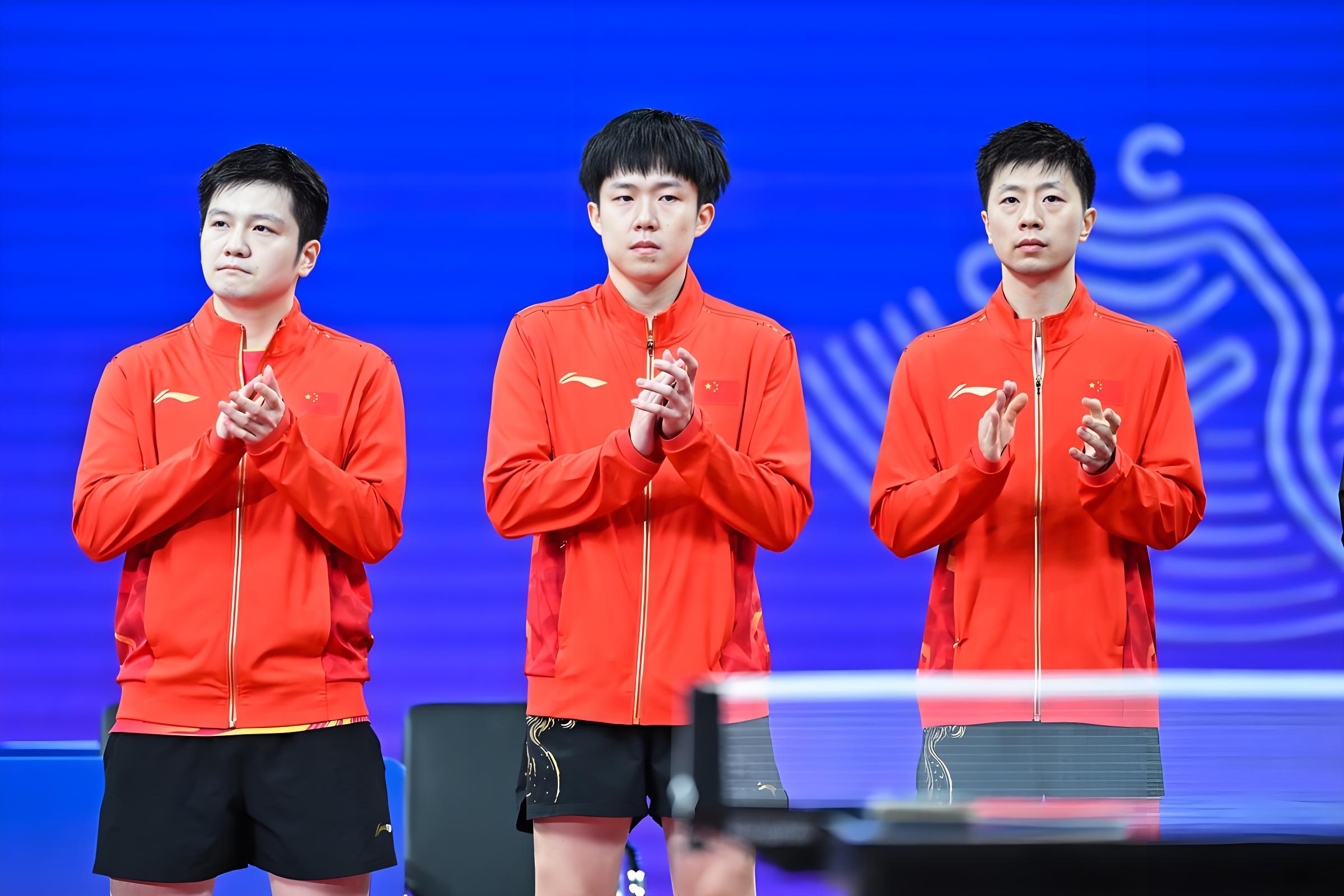 包含韩国乒乓球队力克中国乒乓球队，许昕关键制胜的词条