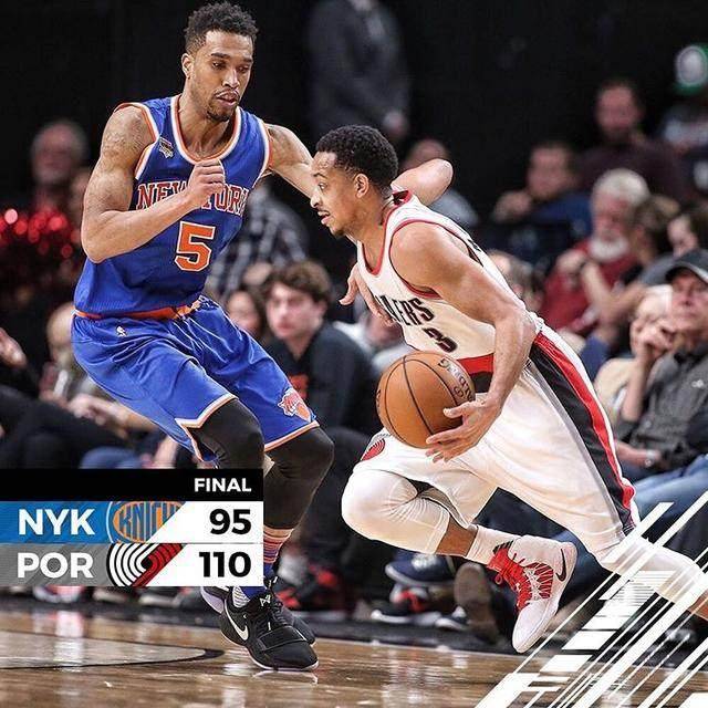 关于天津队轻取尼克斯，利拉德高光表现的信息